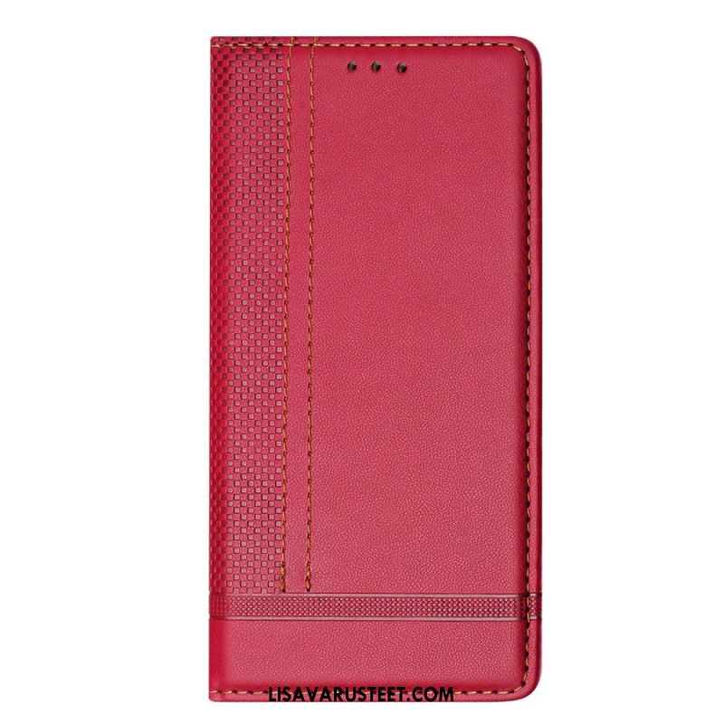 Nahkakotelo Xiaomi Redmi Note 15 5g Kuvioruudukko