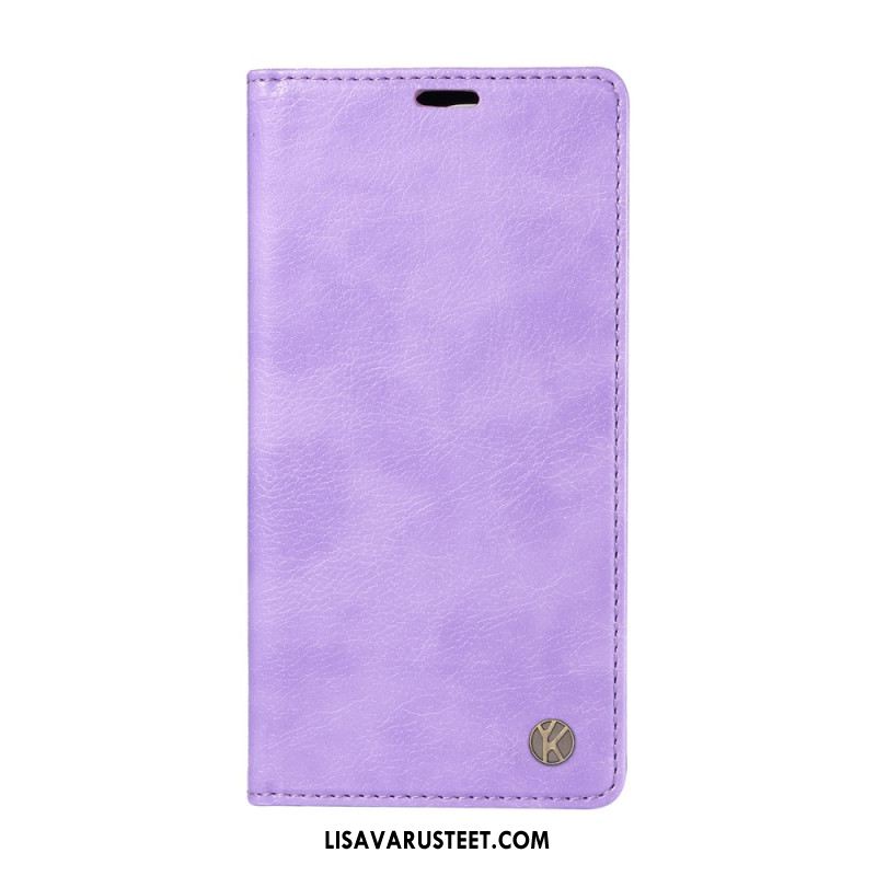 Nahkakotelo Xiaomi Redmi Note 15 Pro 5g Retro Yikatu Yk Suojakuori