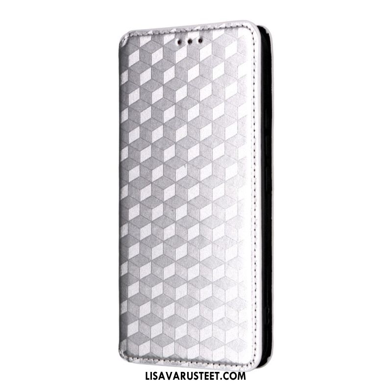 Nahkakotelo Xiaomi Redmi Note 15 Pro Plus 5g Kiiltävät Timantit