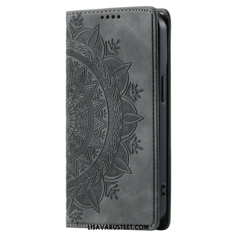 Nahkakotelo Xiaomi Redmi Note 15 Pro Plus 5g Mandala-mokkanahkakuvio