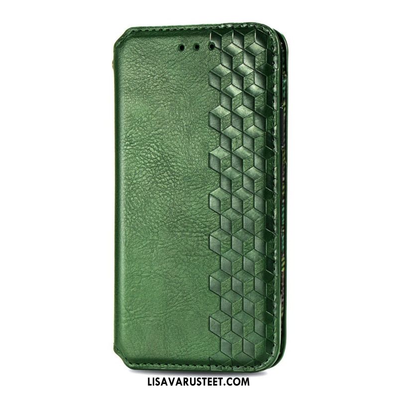 Nahkakotelo Xiaomi Redmi Note 15 Pro Plus 5g Timanttikuvio