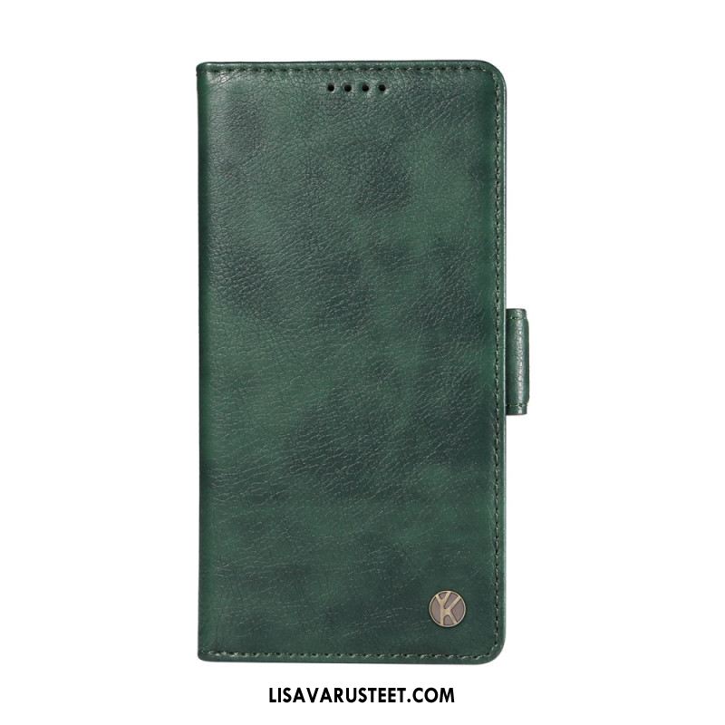 Nahkakotelo Xiaomi Redmi Note 15 Pro Plus 5g Vintage-yikatu