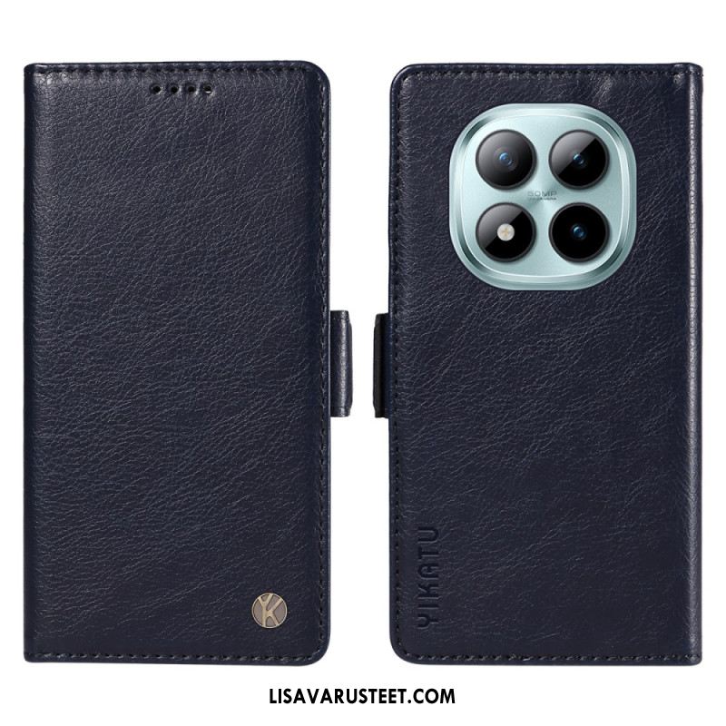 Nahkakotelo Xiaomi Redmi Note 15 Pro Plus 5g Vintage-yikatu