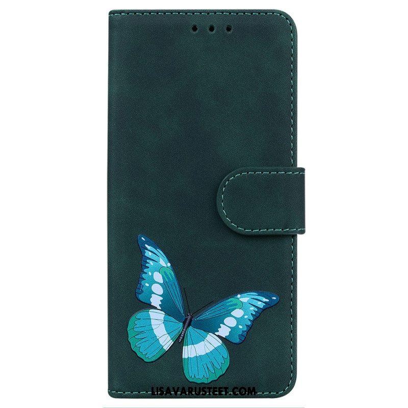 Nahkakotelo iPhone 14 Pro Butterfly Elegance