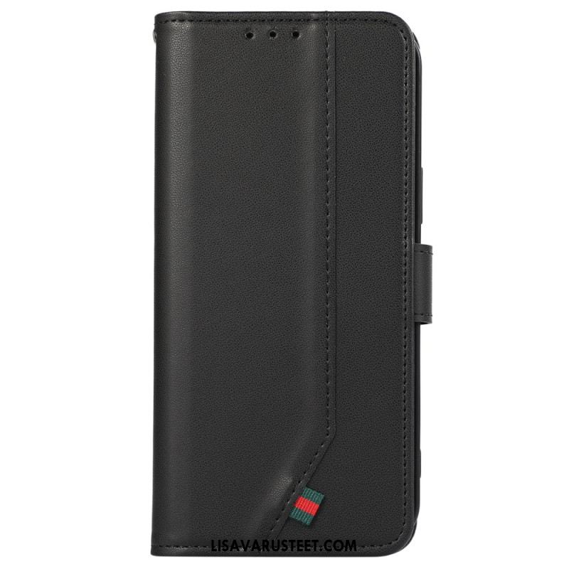 Nahkakotelo iPhone 16 Rfid-korttikotelo Ja Lompakko