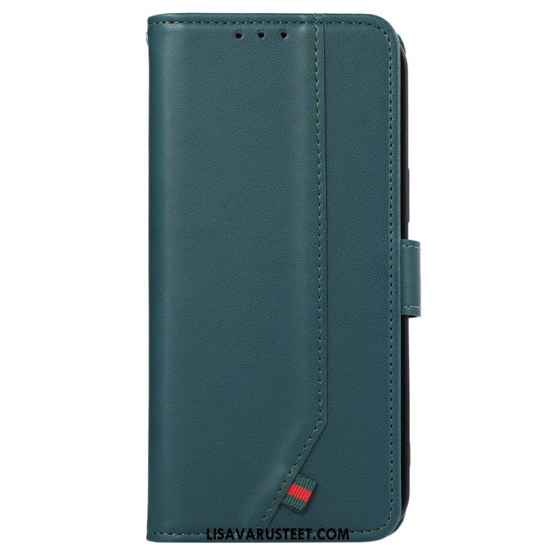 Nahkakotelo iPhone 16 Rfid-korttikotelo Ja Lompakko
