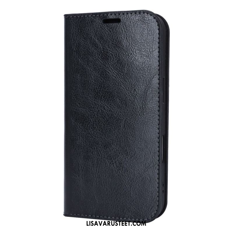 Nahkakotelo iPhone 17 Nahka Suojakuori