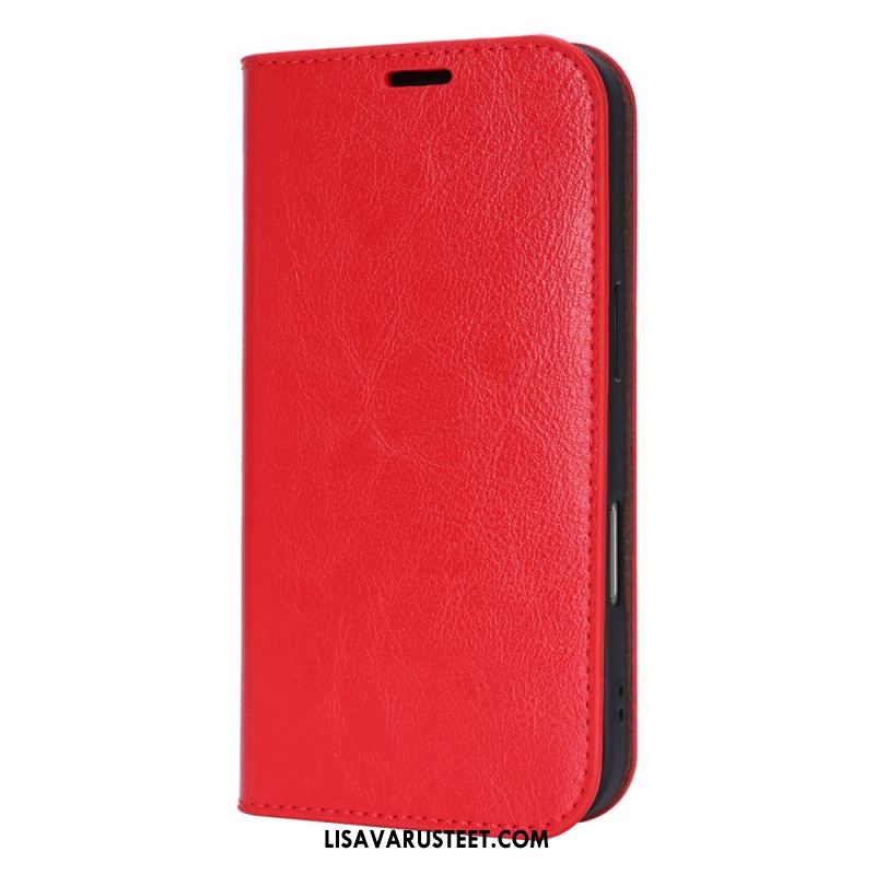 Nahkakotelo iPhone 17 Nahka Suojakuori