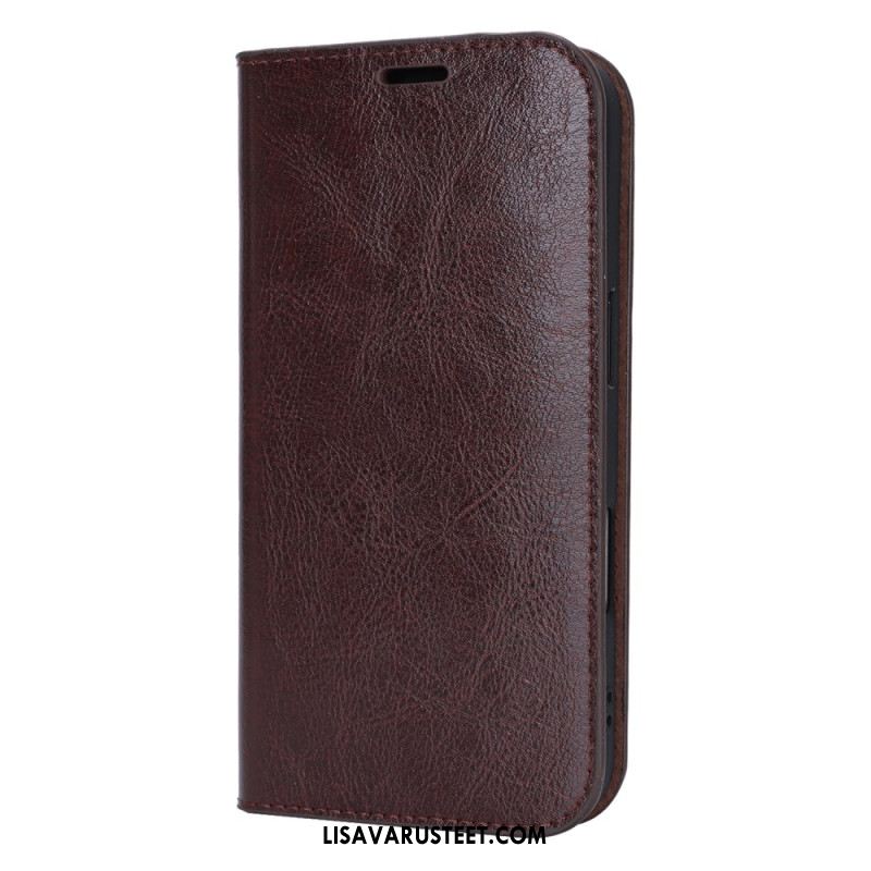 Nahkakotelo iPhone 17 Nahka Suojakuori