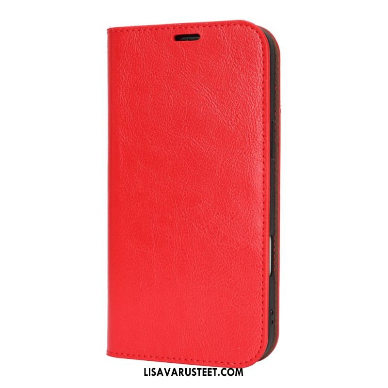 Nahkakotelo iPhone 17 Pro Max Aitoa Nahkaa