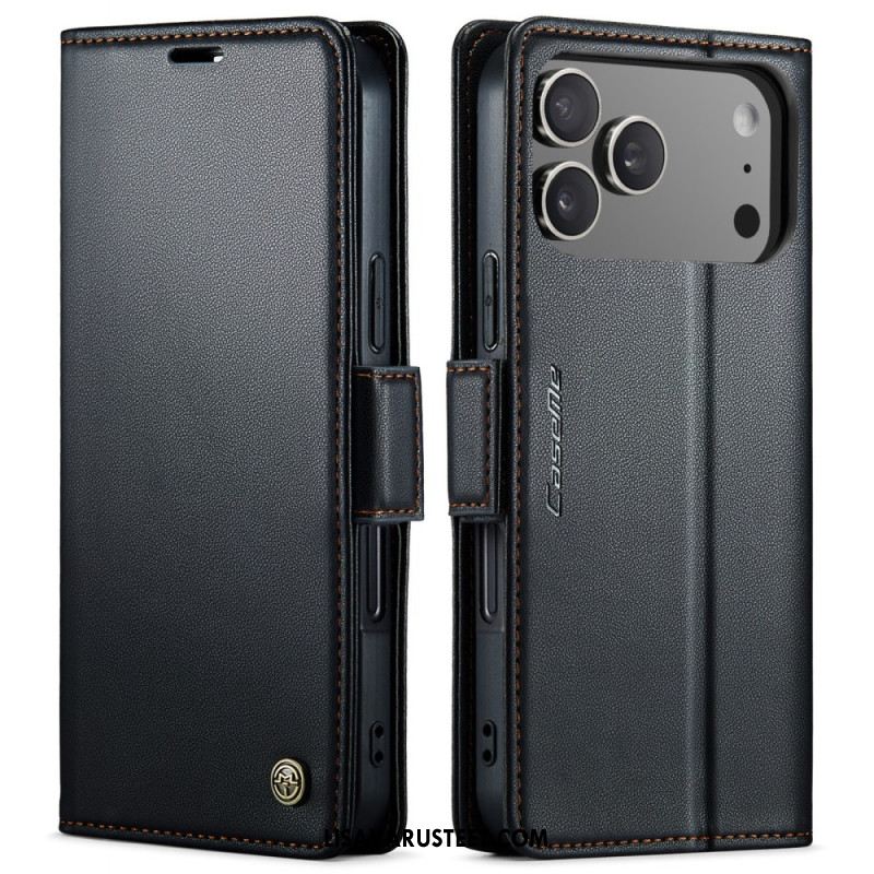 Nahkakotelo iPhone 17 Pro Max Caseme