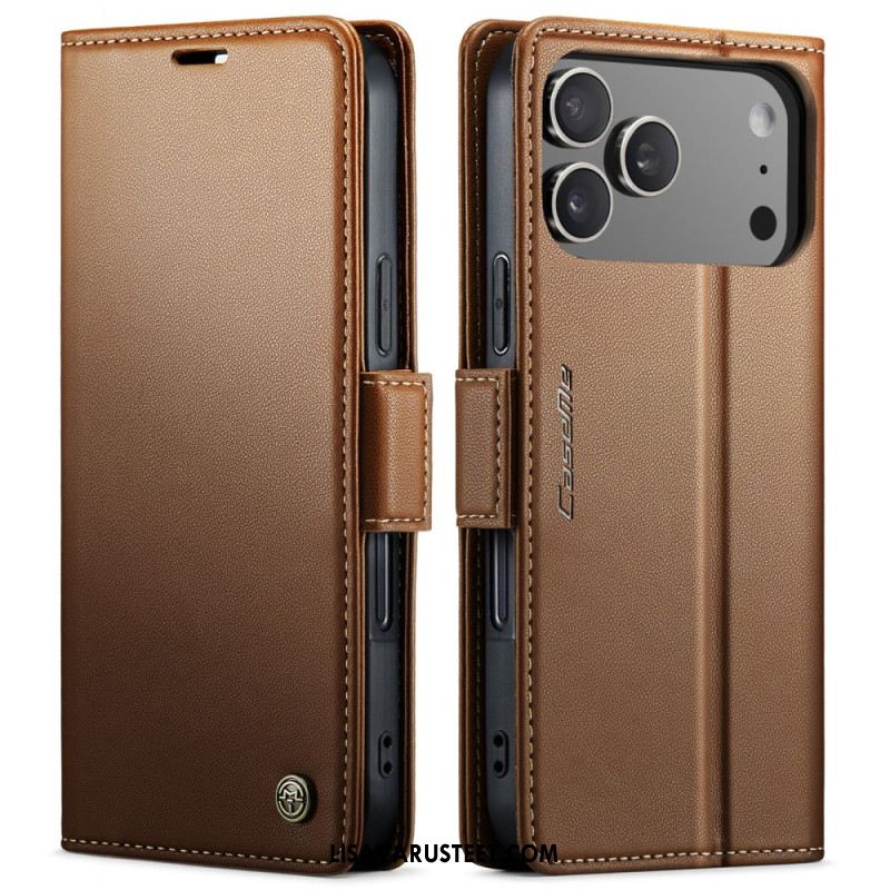 Nahkakotelo iPhone 17 Pro Max Caseme