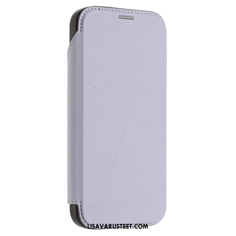 Nahkakotelo iPhone 17 Pro Max Magneettinen Suljin Ja Korttikotelo