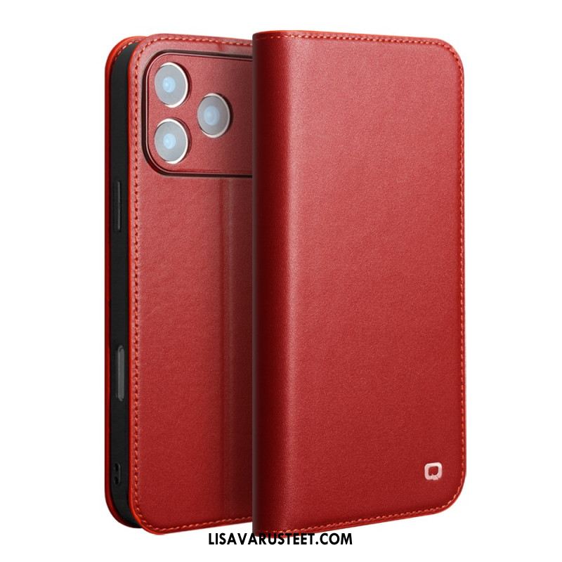 Nahkakotelo iPhone 17 Pro Max Qialino