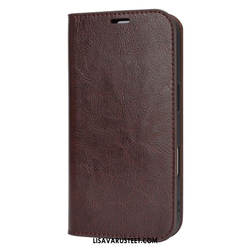 Nahkakotelo iPhone 17 Pro-nahka