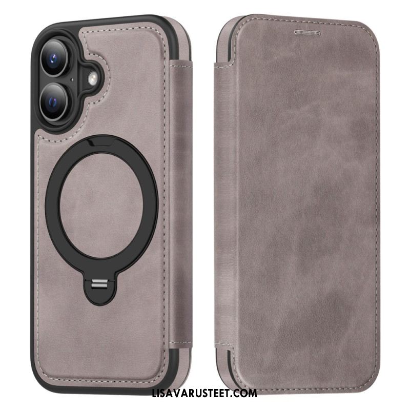 Nahkakotelo iPhone 17 Puhelinkuoret Magsafe-integroitu Rfid-esto