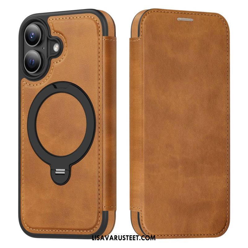Nahkakotelo iPhone 17 Puhelinkuoret Magsafe-integroitu Rfid-esto