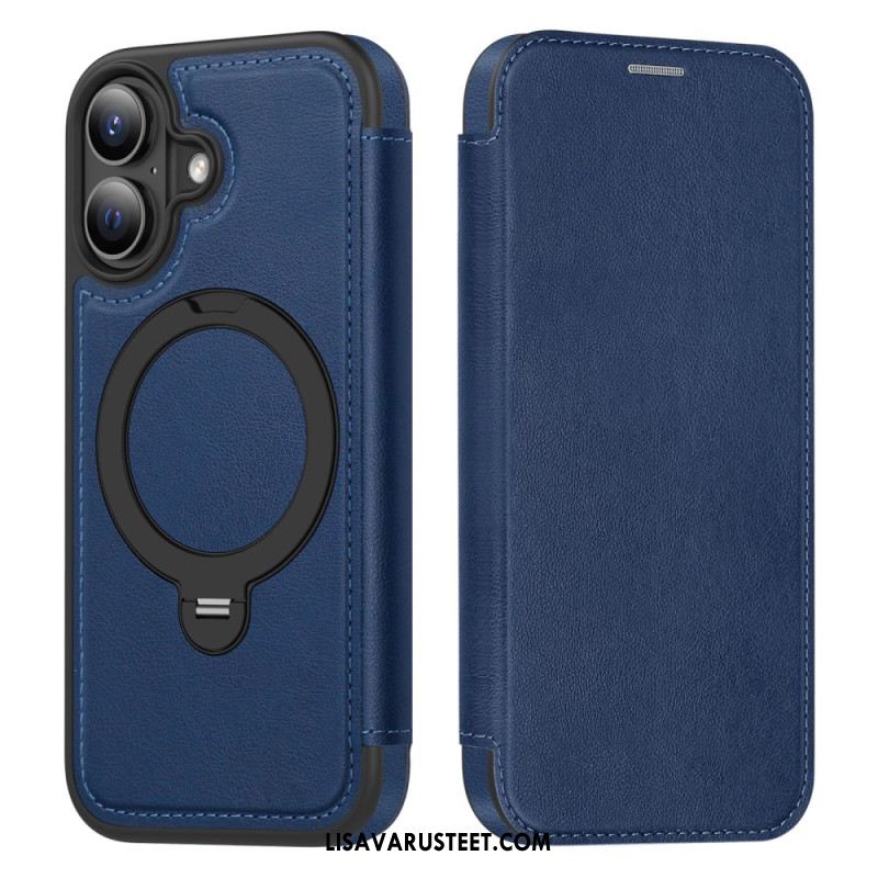 Nahkakotelo iPhone 17 Puhelinkuoret Magsafe-integroitu Rfid-esto