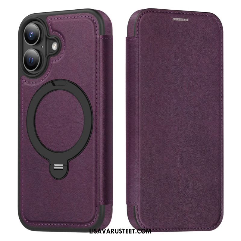 Nahkakotelo iPhone 17 Puhelinkuoret Magsafe-integroitu Rfid-esto