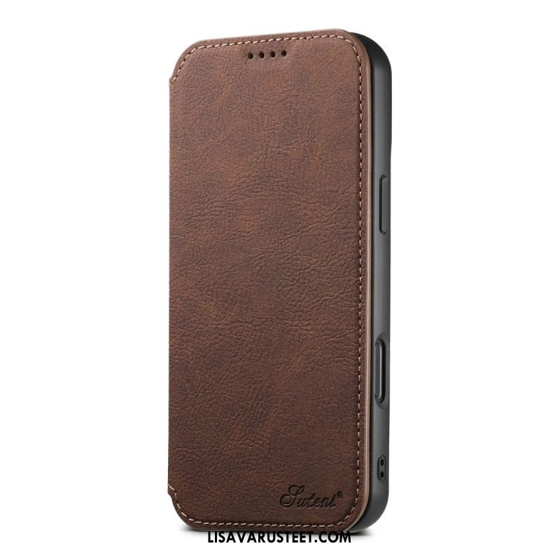 Nahkakotelo iPhone 17 Puhelinkuoret Magsafe-yhteensopiva Nahkatyyli