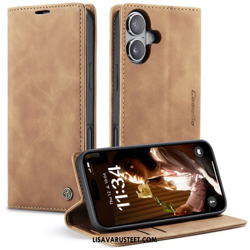 Nahkakotelo iPhone 17 Rfid-suojattu Caseme