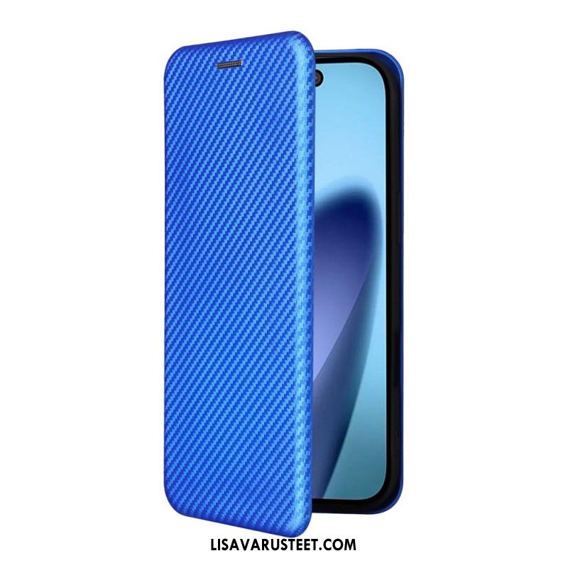 Nahkakotelo iPhone Air Hiilikuitu