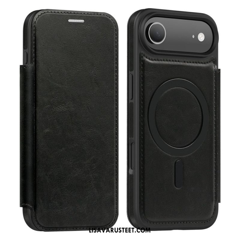 Nahkakotelo iPhone Air Magsafe-yhteensopiva Rfid-korttikotelon Kanssa Suojakuori