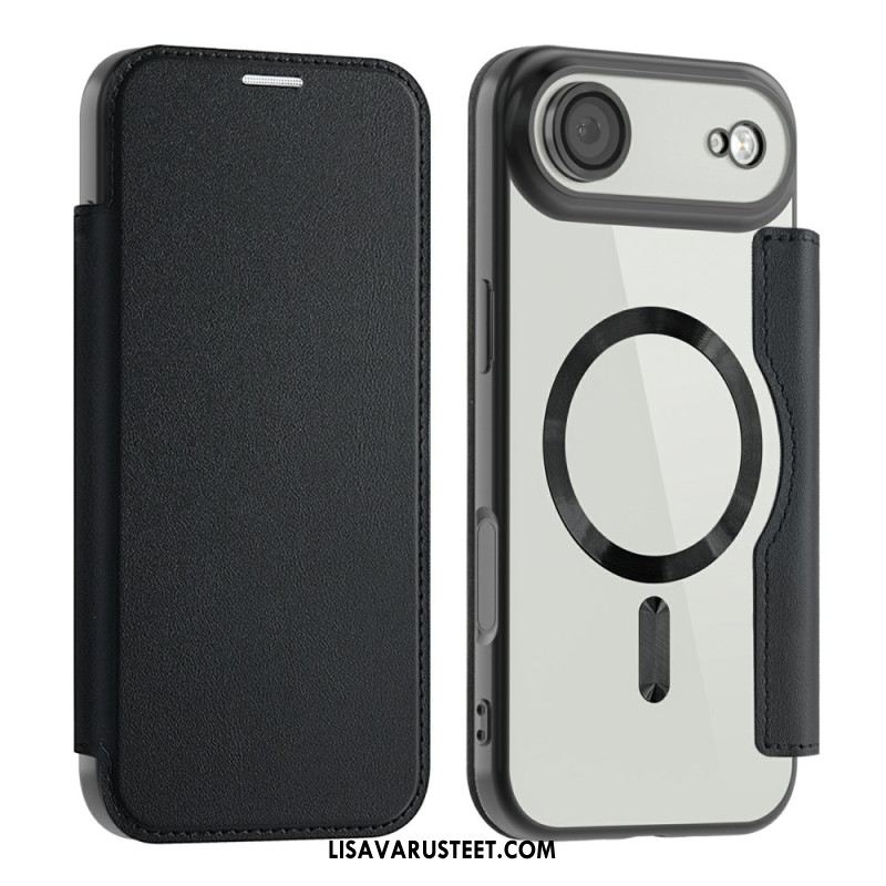 Nahkakotelo iPhone Air Puhelinkuoret Magsafe-yhteensopiva Rfid-eston Kanssa