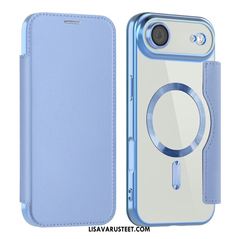 Nahkakotelo iPhone Air Puhelinkuoret Magsafe-yhteensopiva Rfid-eston Kanssa