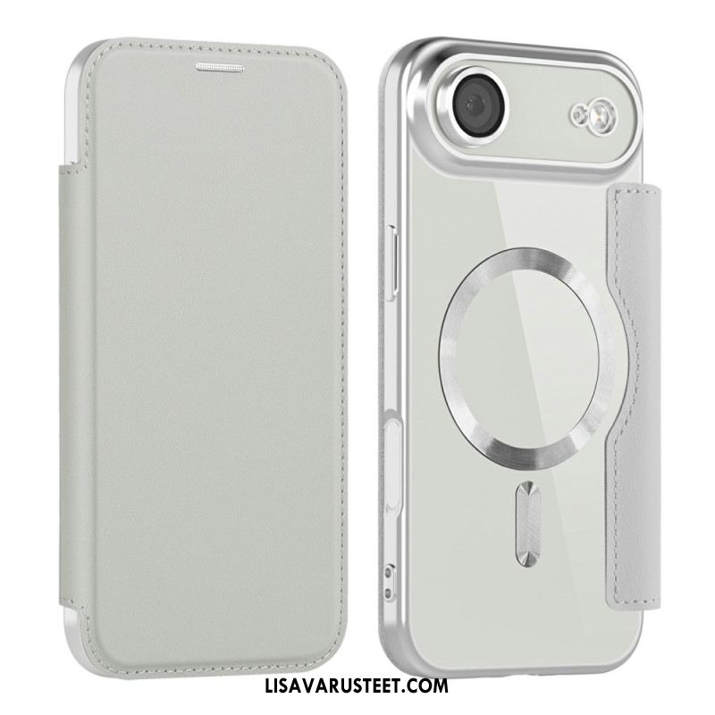 Nahkakotelo iPhone Air Puhelinkuoret Magsafe-yhteensopiva Rfid-eston Kanssa