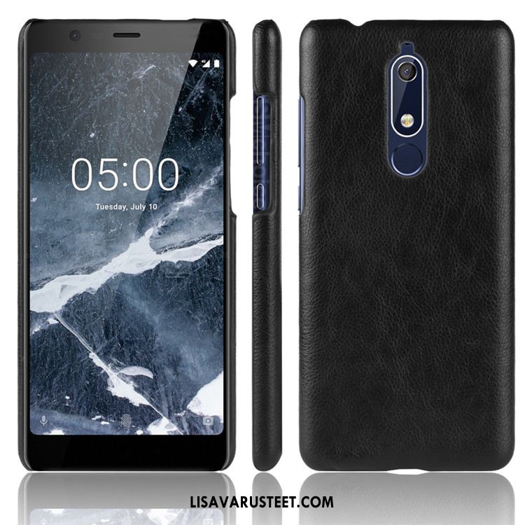 Nokia 5.1 Kuoret Kotelo Kuori Kova Litsi Kukkakuvio Halvat