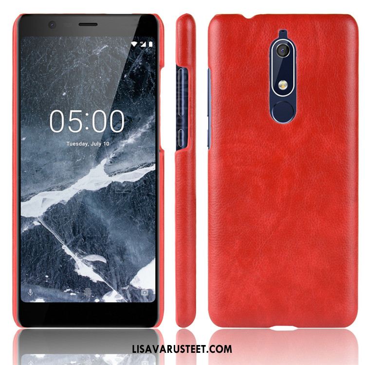 Nokia 5.1 Kuoret Kotelo Kuori Kova Litsi Kukkakuvio Halvat