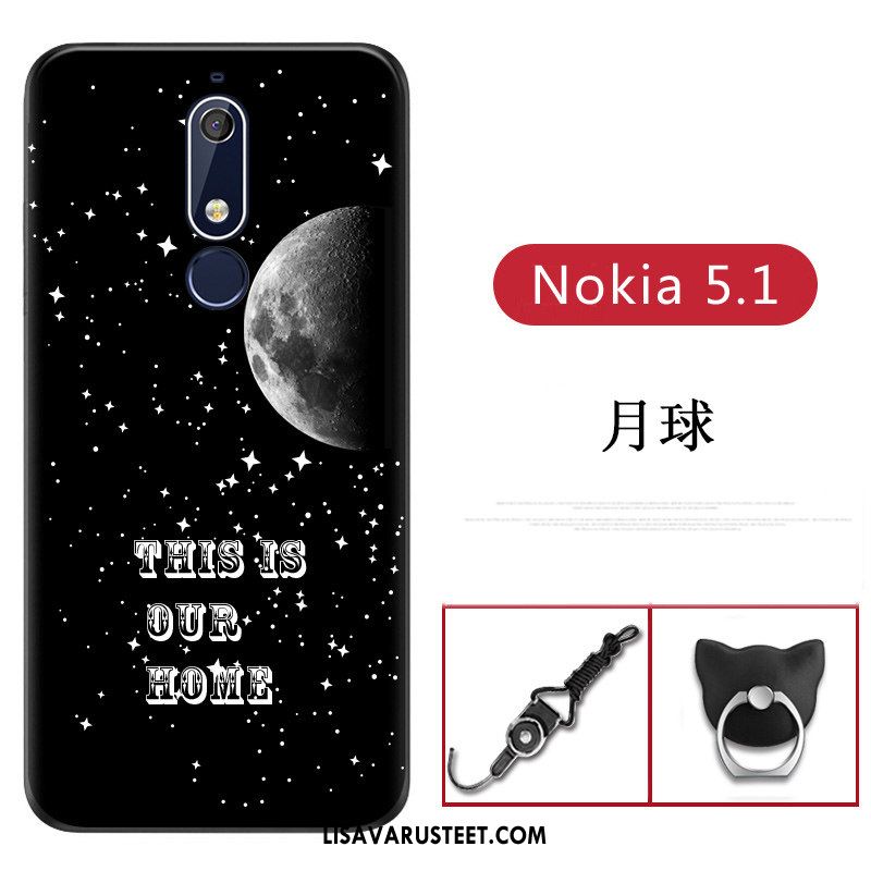 Nokia 5.1 Kuoret Pehmeä Neste Silikoni Persoonallisuus All Inclusive Kotelo Myynti