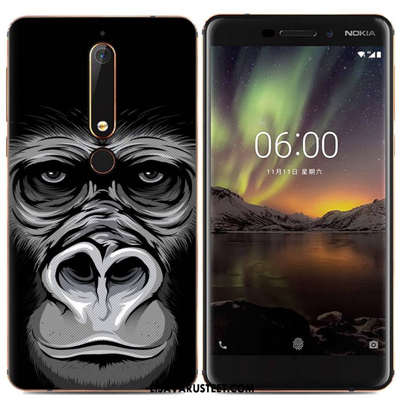 Nokia 6.1 Kuoret Puhelimen Sarjakuva Kotelo Pehmeä Neste Kuori Verkossa