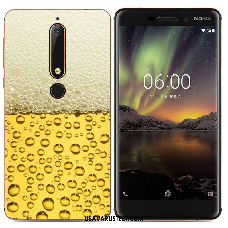 Nokia 6.1 Kuoret Puhelimen Sarjakuva Kotelo Pehmeä Neste Kuori Verkossa