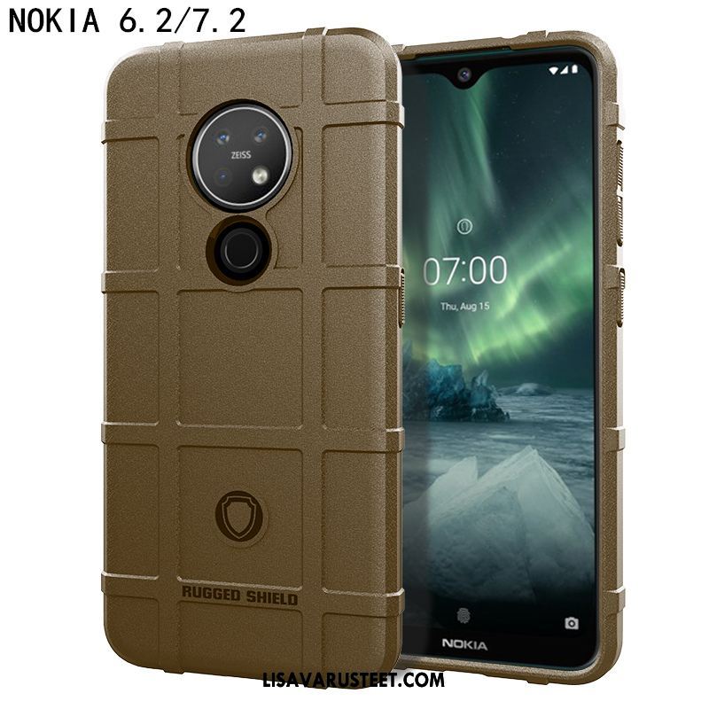 Nokia 6.2 Kuoret Pehmeä Neste Kuori All Inclusive Suojaus Puhelimen Halpa