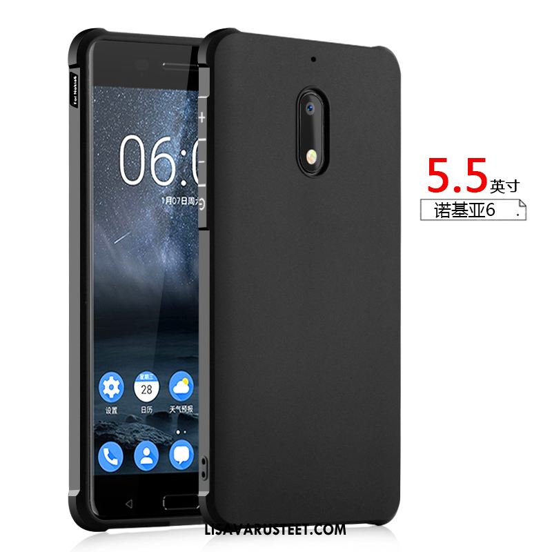 Nokia 6 Kuoret Puhelimen Kuori Kotelo Pehmeä Neste Silikoni Halpa