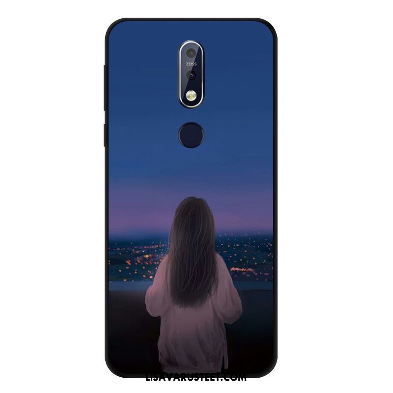 Nokia 7.1 Kuoret Puhelimen Tuuli Pehmeä Neste Murtumaton Kotelo Verkossa