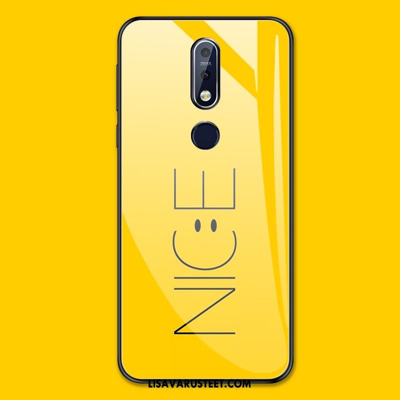 Nokia 7.1 Kuoret Trendi Kotelo Kuori Musta Persoonallisuus Osta