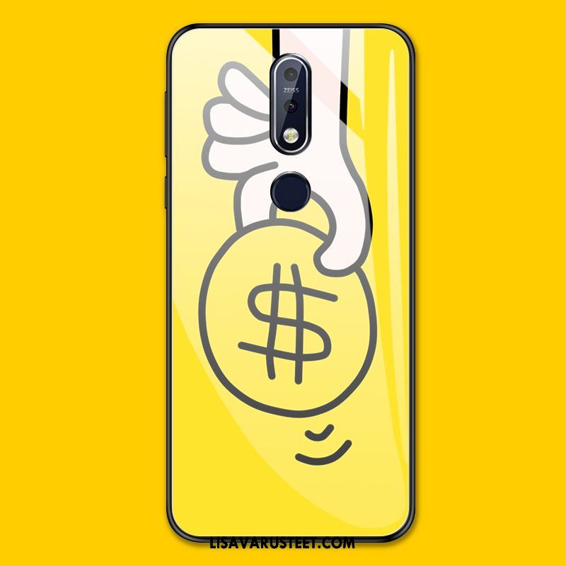 Nokia 7.1 Kuoret Trendi Kotelo Kuori Musta Persoonallisuus Osta