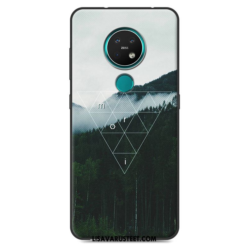 Nokia 7.2 Kuoret Kuori Suojaus Pesty Suede Pehmeä Neste Kotelo Osta