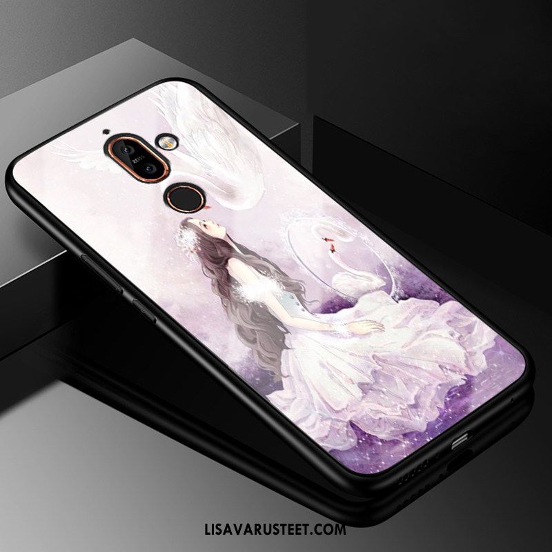 Nokia 7 Plus Kuoret Puhelimen Suojaus Lasi Kuori Trendi Tarjous