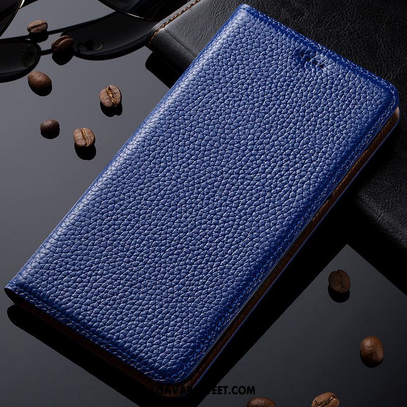 Nokia 7 Plus Kuoret Suojaus Puhelimen Kukkakuvio Litsi Aito Nahka Halvat