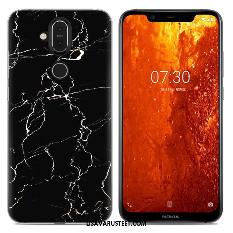 Nokia 8.1 Kuoret Yksinkertainen All Inclusive Sarjakuva Murtumaton Pehmeä Neste Kuori Halvat