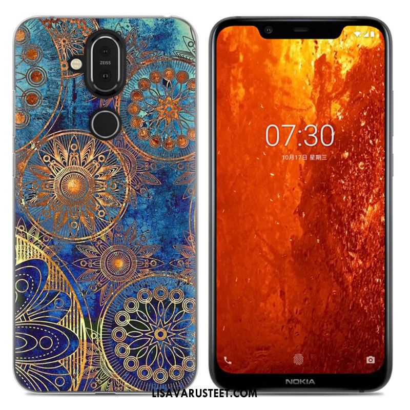 Nokia 8.1 Kuoret Yksinkertainen All Inclusive Sarjakuva Murtumaton Pehmeä Neste Kuori Halvat