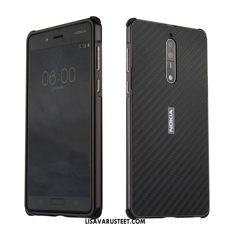 Nokia 8 Kuoret Suojaus Kotelo Metalli All Inclusive Kuori Verkossa