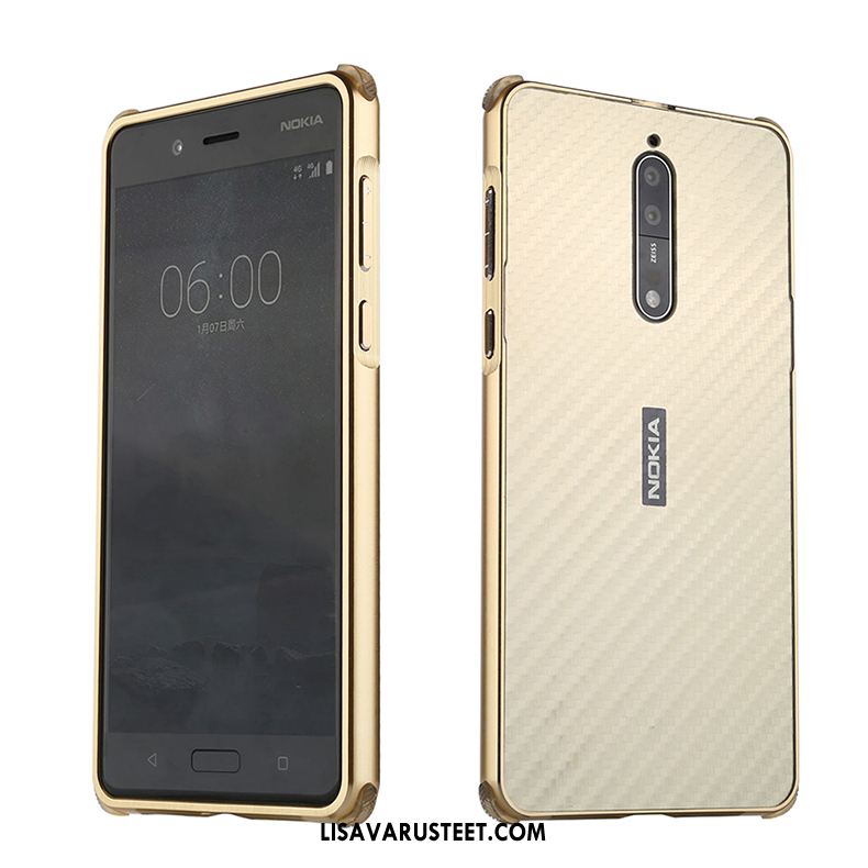 Nokia 8 Kuoret Suojaus Kotelo Metalli All Inclusive Kuori Verkossa