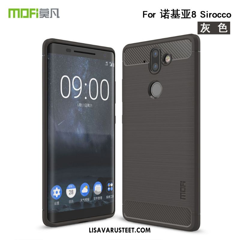 Nokia 8 Sirocco Kuoret All Inclusive Puhelimen Musta Kuori Ultra Halpa