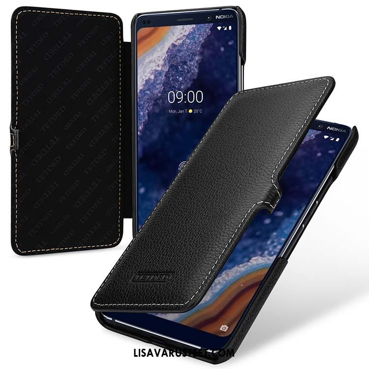 Nokia 9 Pureview Kuoret Tuuli Pu Murtumaton Punainen Aito Nahka Osta
