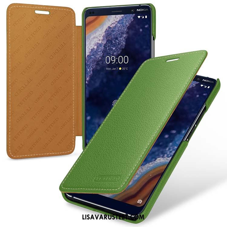Nokia 9 Pureview Kuoret Tuuli Pu Murtumaton Punainen Aito Nahka Osta